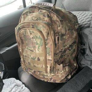 Army NATIONAL GUARD  Camouflage Backpack for Men